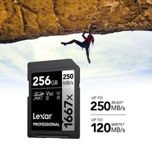 Thẻ nhớ Lexar 1667x SDXC UHS-II Dòng BẠC