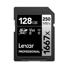 Thẻ nhớ Lexar 1667x SDXC UHS-II Dòng BẠC