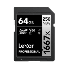 Thẻ nhớ Lexar 1667x SDXC UHS-II Dòng BẠC