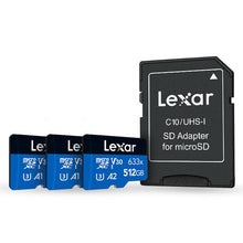 Thẻ microSD Lexar 633x UHS-I Series BLUE - phù hợp cho camera an ninh