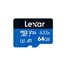 Thẻ microSD Lexar 633x UHS-I Series BLUE - phù hợp cho camera an ninh